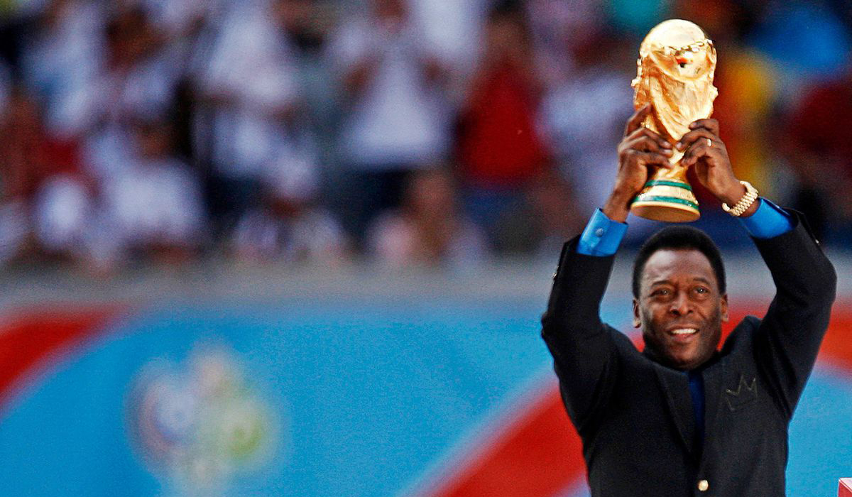 Brazilian football legend Pele